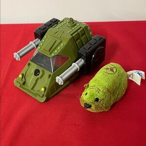 ZHU ZHU PETS - KING ZHU RHINO TANK SPECIAL FORCES with hamster
